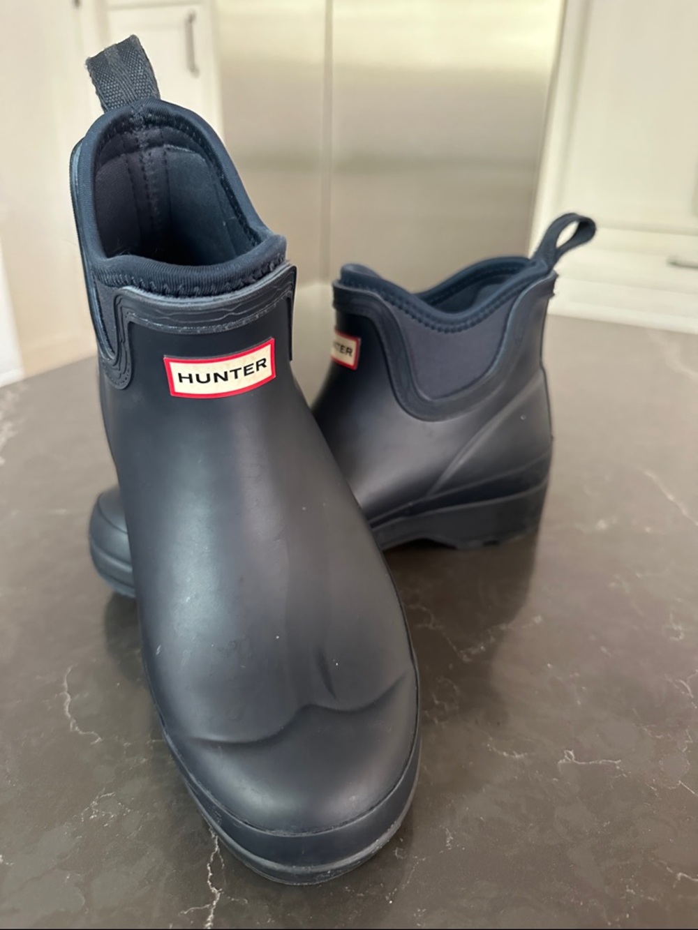 Hunter PLAY™ Neoprene Chelsea Boots navy 6M uk4